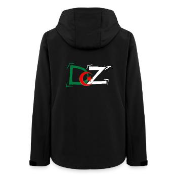DZ Algerien True Algerisch Algerisch - Frauen Recycelte Softshelljacke von Stanley/Stella - Schwarz - Hinten - AI Model Female 172 light (172cm)