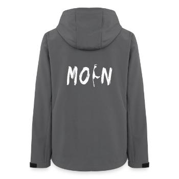Moin Sylt - Frauen Recycelte Softshelljacke von Stanley/Stella - Anthrazit - Hinten - AI Model Female 172 light (172cm)