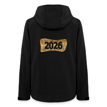 2026 - Veste softshell femme recyclée Stanley/Stella - noir - Dos - AI Model Female 172 light (172cm)