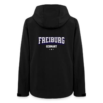 Collège de Fribourg, Allemagne Design - Veste softshell femme recyclée Stanley/Stella - noir - Dos - AI Model Female 172 light (172cm)