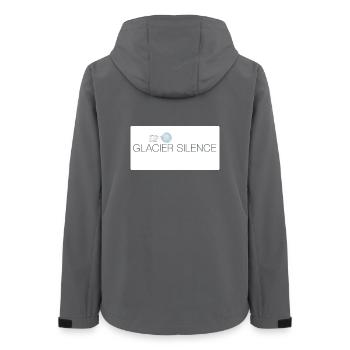 Clarity 0.0 - Women’s Recycled Softshell Jacket by Stanley/Stella - anthracite - Back - AI Model Female 172 light (172cm)