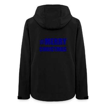 ALLES GUTE ZUM NEUEN JAHR. SAINT SYLVESTER. NEUJAHR - Frauen Recycelte Softshelljacke von Stanley/Stella - Schwarz - Hinten - AI Model Female 172 light (172cm)