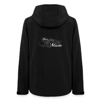 Best Mum - Frauen Recycelte Softshelljacke von Stanley/Stella - Schwarz - Hinten - AI Model Female 172 light (172cm)