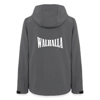 walhalla viking wikinger shirt - Frauen Recycelte Softshelljacke von Stanley/Stella - Anthrazit - Hinten - AI Model Female 172 light (172cm)