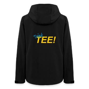 BUVEZ DU THÉ ! - Veste softshell femme recyclée Stanley/Stella - noir - Dos - AI Model Female 172 light (172cm)