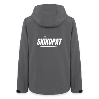 SKIKOPAT! - Frauen Recycelte Softshelljacke von Stanley/Stella - Anthrazit - Hinten - AI Model Female 172 light (172cm)