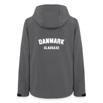 GLADSAXE Danmark Danemark - Veste softshell femme recyclée Stanley/Stella - charbon - Dos - AI Model Female 172 light (172cm)