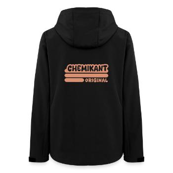Dire Chemikant - Veste softshell femme recyclée Stanley/Stella - noir - Dos - AI Model Female 172 light (172cm)