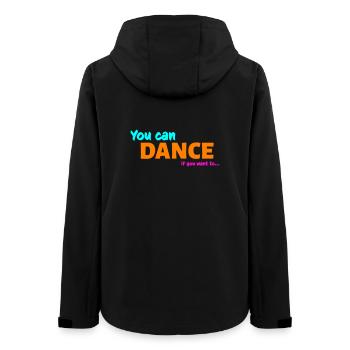 You can dance - Women’s Recycled Softshell Jacket by Stanley/Stella - black - Back - AI Model Female 172 light (172cm)