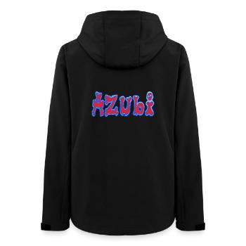 Azubi - Frauen Recycelte Softshelljacke von Stanley/Stella - Schwarz - Hinten - AI Model Female 172 light (172cm)