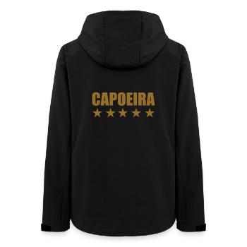 Capoeira - Fighting - Dance - Women’s Recycled Softshell Jacket by Stanley/Stella - black - Back - AI Model Female 172 light (172cm)