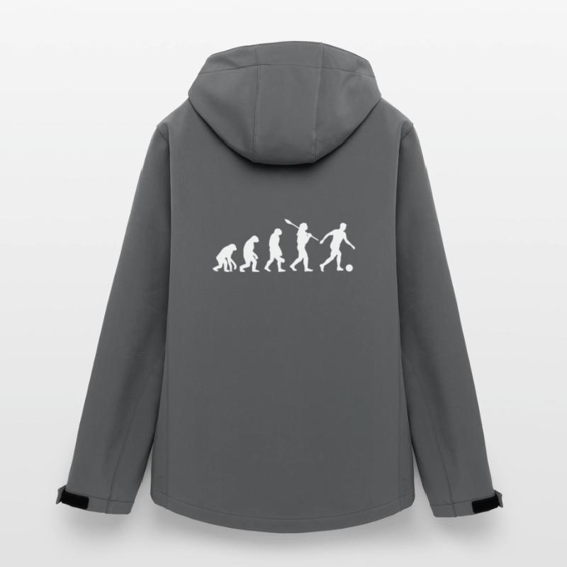 Fußball Evolution | Soccer Evolution Frauen Recycelte Softshelljacke von Stanley/Stella