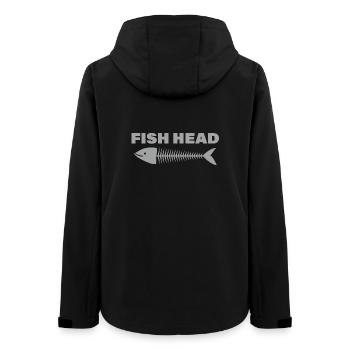 FISH HEAD - Frauen Recycelte Softshelljacke von Stanley/Stella - Schwarz - Hinten - AI Model Female 172 light (172cm)