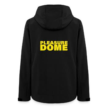 PLEASURE DOME - Women’s Recycled Softshell Jacket by Stanley/Stella - black - Back - AI Model Female 172 light (172cm)