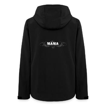 Weltbeste Mama - Frauen Recycelte Softshelljacke von Stanley/Stella - Schwarz - Hinten - AI Model Female 172 light (172cm)