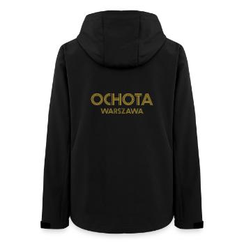 Warszawa Ochota Warschau Varsovie - Veste softshell femme recyclée Stanley/Stella - noir - Dos - AI Model Female 172 light (172cm)