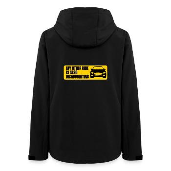 Mon autre trajet est aussi décevante blague drôle de voiture - Veste softshell femme recyclée Stanley/Stella - noir - Dos - AI Model Female 172 light (172cm)