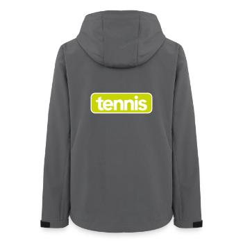 Tennis Bold Sportswear - Women’s Recycled Softshell Jacket by Stanley/Stella - anthracite - Back - AI Model Female 172 light (172cm)