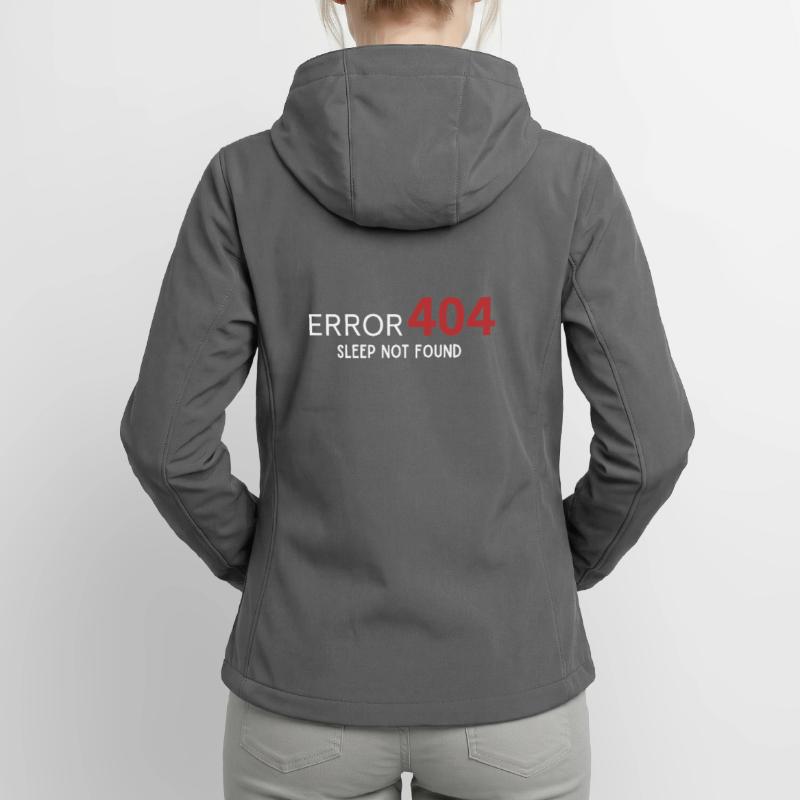 Error 404 Sleep Not Found – Pattern for Developers Women’s Recycled Softshell Jacket by Stanley/Stella