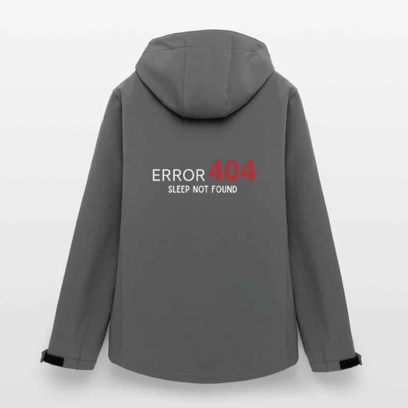 Error 404 Sleep Not Found – Pattern for Developers Women’s Recycled Softshell Jacket by Stanley/Stella