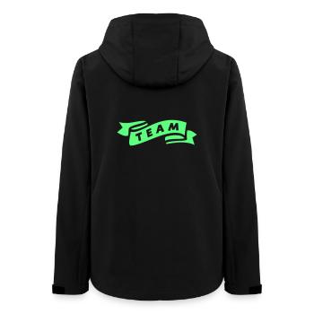 team_banderole- - Veste softshell femme recyclée Stanley/Stella - noir - Dos - AI Model Female 172 light (172cm)