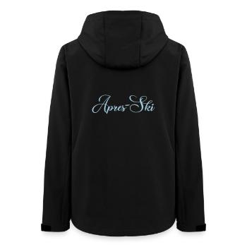 APRES-SKI - Veste softshell femme recyclée Stanley/Stella - noir - Dos - AI Model Female 172 light (172cm)