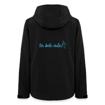 boîte bota valà - Veste softshell femme recyclée Stanley/Stella - noir - Dos - AI Model Female 172 light (172cm)