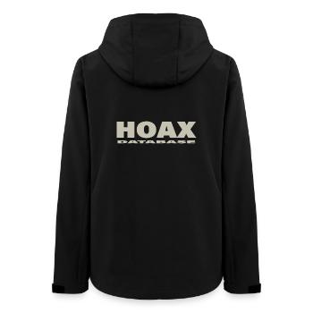HOAX - Women’s Recycled Softshell Jacket by Stanley/Stella - black - Back - AI Model Female 172 light (172cm)
