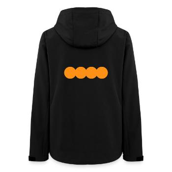 Cercle simple - Veste softshell femme recyclée Stanley/Stella - noir - Dos - AI Model Female 172 light (172cm)