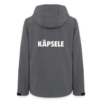 Käplsele - Women’s Recycled Softshell Jacket by Stanley/Stella - anthracite - Back - AI Model Female 172 light (172cm)