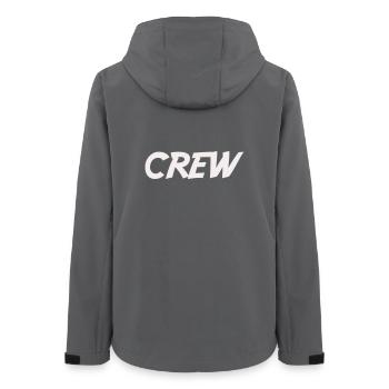 crew_-2- - Veste softshell femme recyclée Stanley/Stella - charbon - Dos - AI Model Female 172 light (172cm)