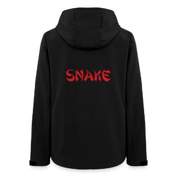 SERPENT Nouvel An Chinois 2025 - Veste softshell femme recyclée Stanley/Stella - noir - Dos - AI Model Female 172 light (172cm)