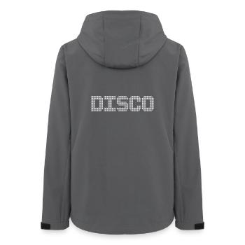 DISCO - Women’s Recycled Softshell Jacket by Stanley/Stella - anthracite - Back - AI Model Female 172 light (172cm)