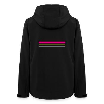 T-shirt features colors pink green gray gift idea - Women’s Recycled Softshell Jacket by Stanley/Stella - black - Back - AI Model Female 172 light (172cm)