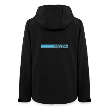 Style Carsten - Veste softshell femme recyclée Stanley/Stella - noir - Dos - AI Model Female 172 light (172cm)