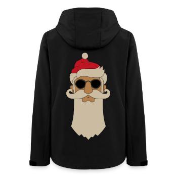 Lets rock Christmas - Women’s Recycled Softshell Jacket by Stanley/Stella - black - Back - AI Model Female 172 light (172cm)