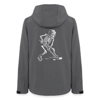 Skeleton Hockey Spirit - Veste softshell femme recyclée Stanley/Stella - charbon - Dos - AI Model Female 172 light (172cm)