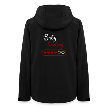 Chargement de bébé - Veste softshell femme recyclée Stanley/Stella - noir - Dos - AI Model Female 172 light (172cm)