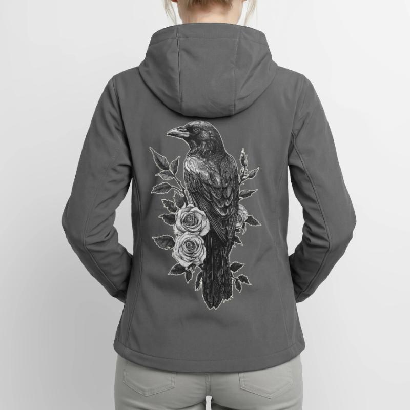 Corbeau Veste softshell femme recyclée Stanley/Stella