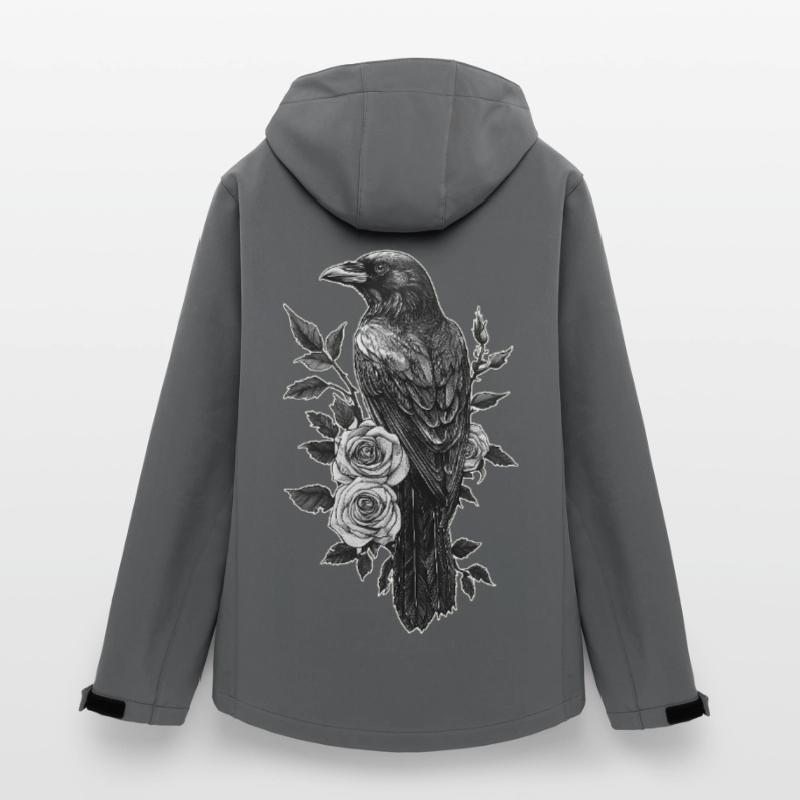 Corbeau Veste softshell femme recyclée Stanley/Stella