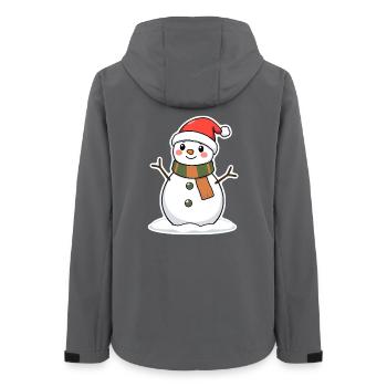 Bonhomme de neige - Veste softshell femme recyclée Stanley/Stella - charbon - Dos - AI Model Female 172 light (172cm)