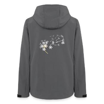 pusteblume 2 - Veste softshell femme recyclée Stanley/Stella - charbon - Dos - AI Model Female 172 light (172cm)