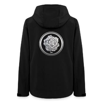 Rose de Beauté - Sonja Ariel von Staden - Veste softshell femme recyclée Stanley/Stella - noir - Dos - AI Model Female 172 light (172cm)