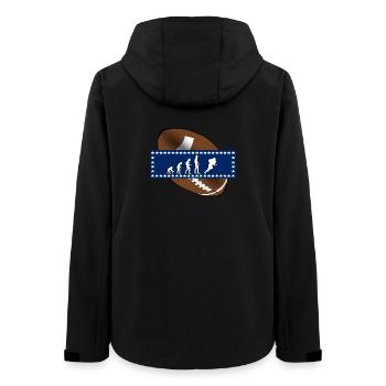 EVOLUTION AMERICAN FOOTBALL USA Cadeau - Veste softshell femme recyclée Stanley/Stella - noir - Dos - AI Model Female 172 light (172cm)