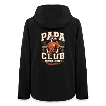Papa Club Édition Limitée 2026 - Veste softshell femme recyclée Stanley/Stella - noir - Dos - AI Model Female 172 light (172cm)