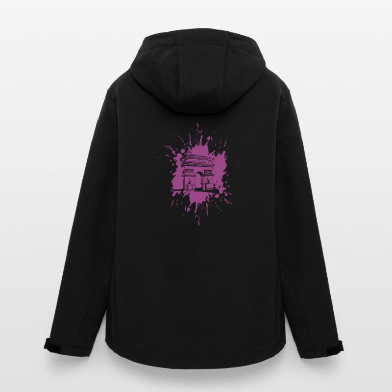 | de l’Arc de triomphe Arc de Triomphe Paris | Éclabousser Veste softshell femme recyclée Stanley/Stella