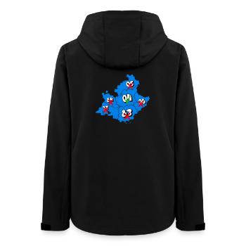 PACA Region - Women’s Recycled Softshell Jacket by Stanley/Stella - black - Back - AI Model Female 172 light (172cm)