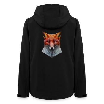 Fox's Head - Women’s Recycled Softshell Jacket by Stanley/Stella - black - Back - AI Model Female 172 light (172cm)