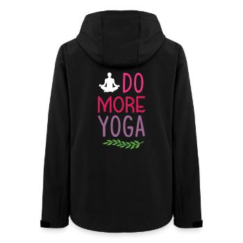 Faites plus de yoga - Veste softshell femme recyclée Stanley/Stella - noir - Dos - AI Model Female 172 light (172cm)