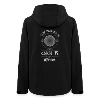 Cabin #15 in Camp Half Blood, Child of Hypnos - Women’s Recycled Softshell Jacket by Stanley/Stella - black - Back - AI Model Female 172 light (172cm)
